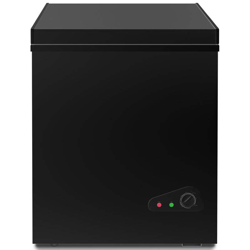 TABU 3.5 Cubic Feet Chest Freezer with Adjustable Temperature Controls